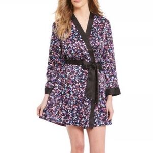 NWOT KATE SPADE “Glitter Dot” Silky Charmeuse Robe